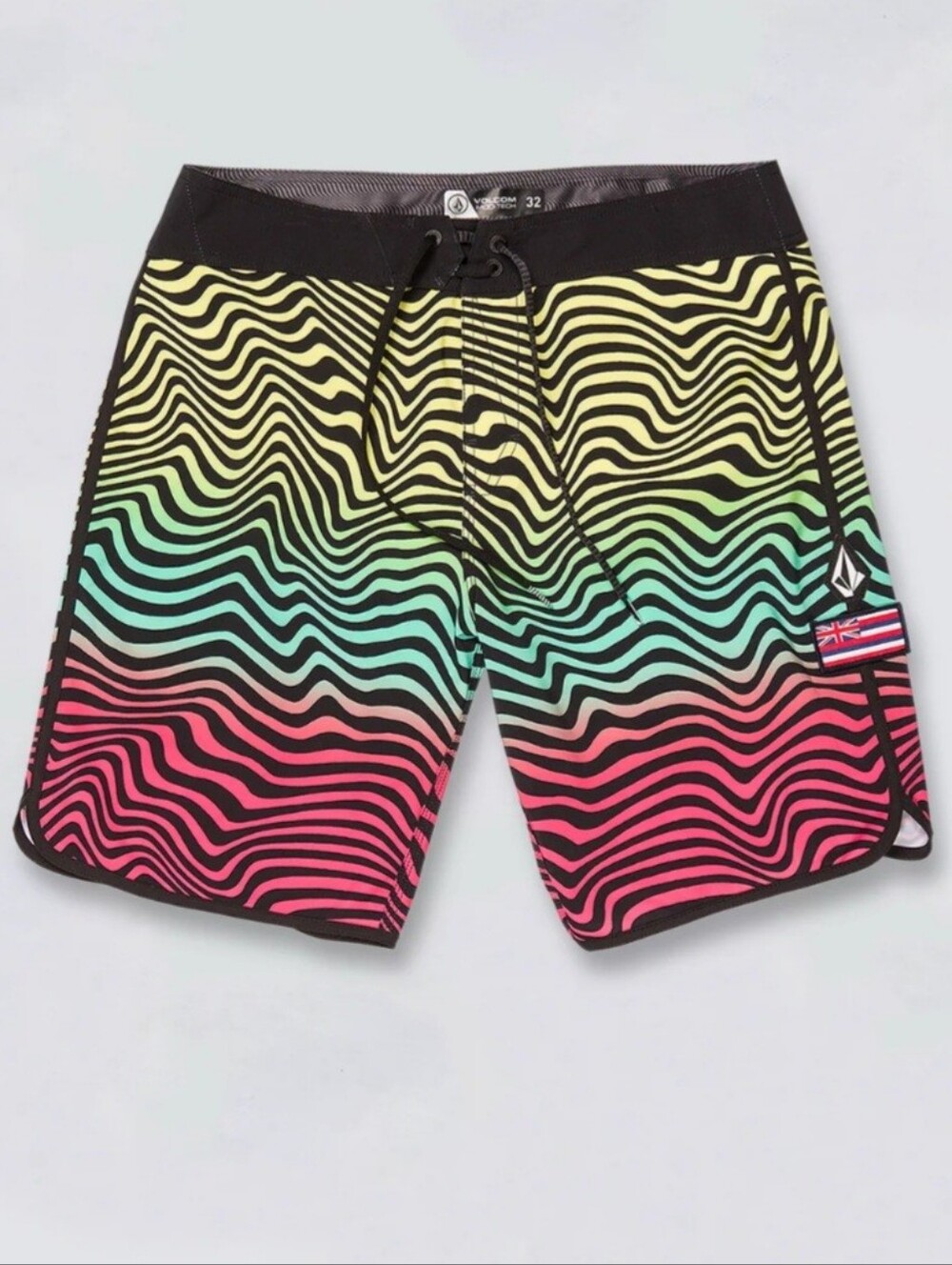 NWT Volcom - Mod Hawaii Scallop 19 Boardshort